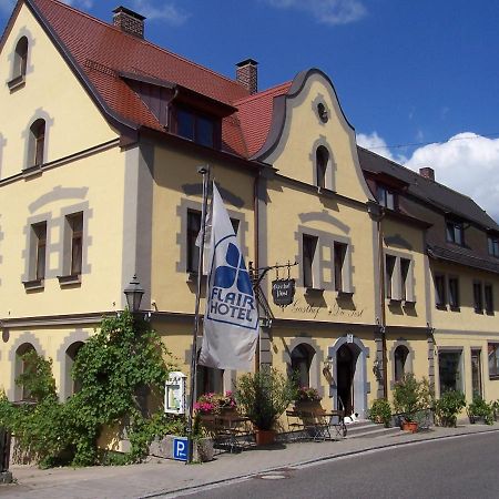 Hotel-Gasthof Die Post Brennerei Frankenhoehe Schillingsfürst Kültér fotó