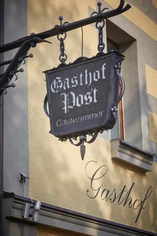 Hotel-Gasthof Die Post Brennerei Frankenhoehe Schillingsfürst Kültér fotó