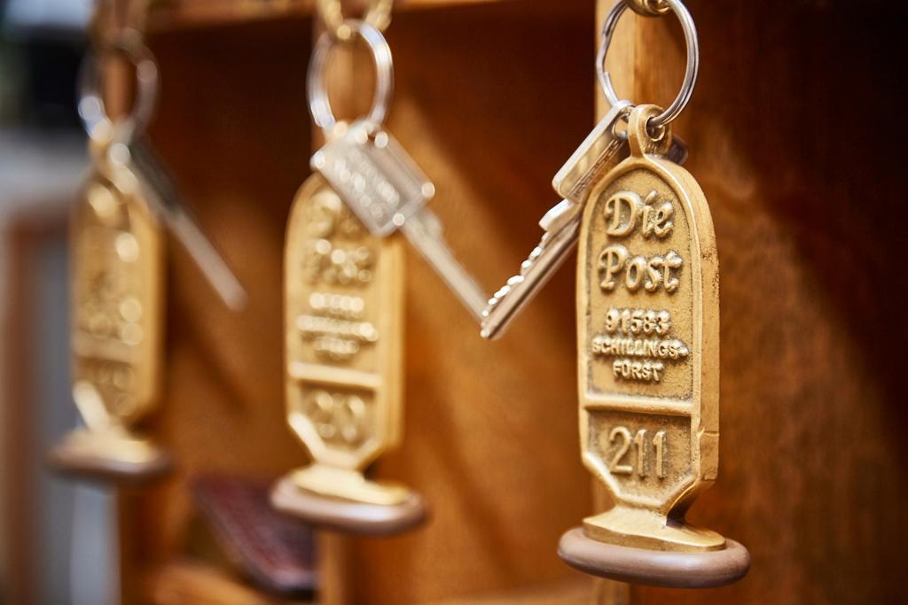 Hotel-Gasthof Die Post Brennerei Frankenhoehe Schillingsfürst Kültér fotó