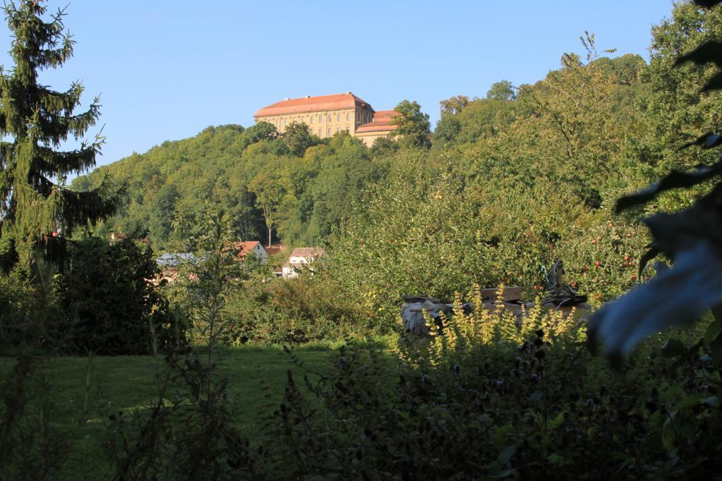 Hotel-Gasthof Die Post Brennerei Frankenhoehe Schillingsfürst Kültér fotó